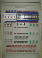 Mô hình đấu nối các mạch điện cho hệ thống lạnh